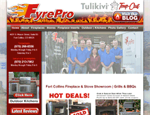 Tablet Screenshot of fyrepro.com